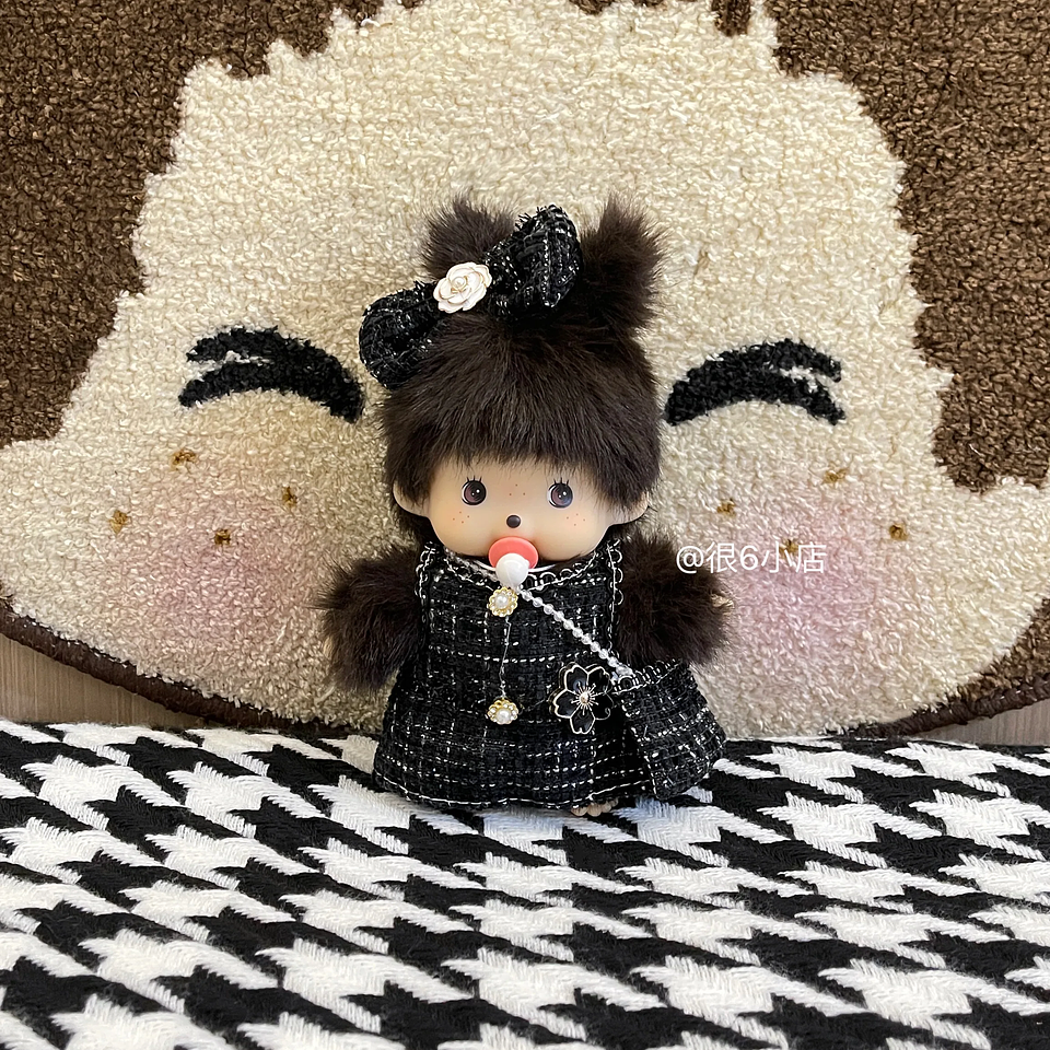 Nuevo llavero de muñecas Kawaii de 15cm, colgantes para bolso, juguetes, muñeca, marioneta de mano, descompresión, bolso bonito, decoración, muñecas de regalo de cumpleaños para niña 10