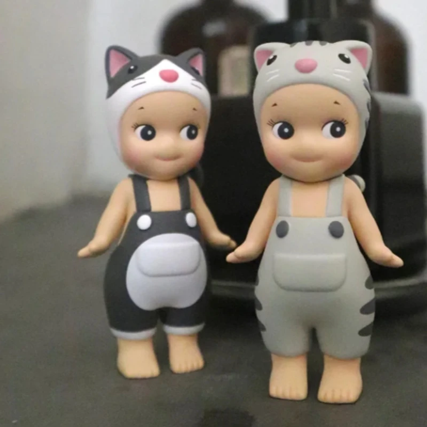 Figura Coleccionable Original Sonny Angel Serie Cat Life, Caja Sorpresa, Gato Negro, Gato Blanco, Caja Misteriosa de Moda, Decoración para el Hogar, Regalo para Niñas 5