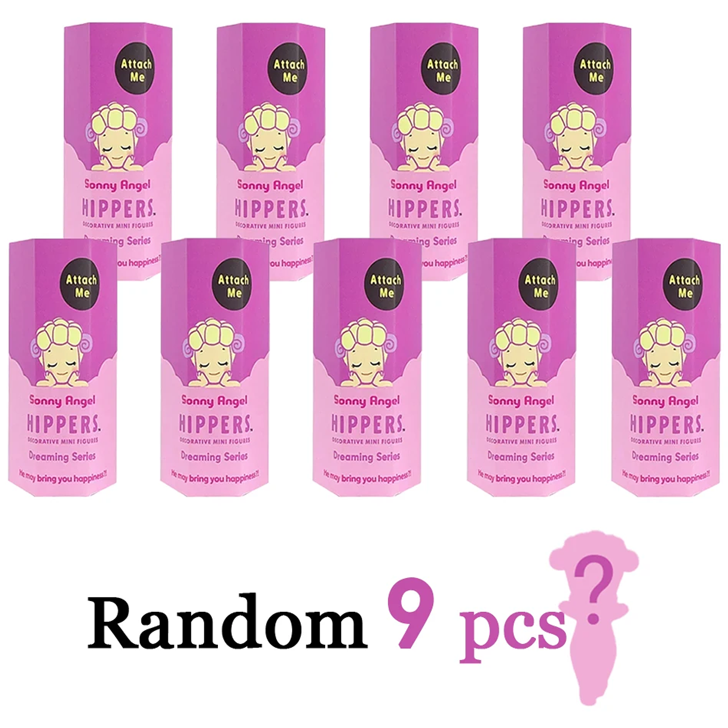 Sonny Angle Dreaming Series, muñeca de Ángel encantadora, adorno de escritorio, 12 piezas, muñeco de Ángel pequeño, adorno de paisaje, sombrero de Animal, diseño de sujeción 7