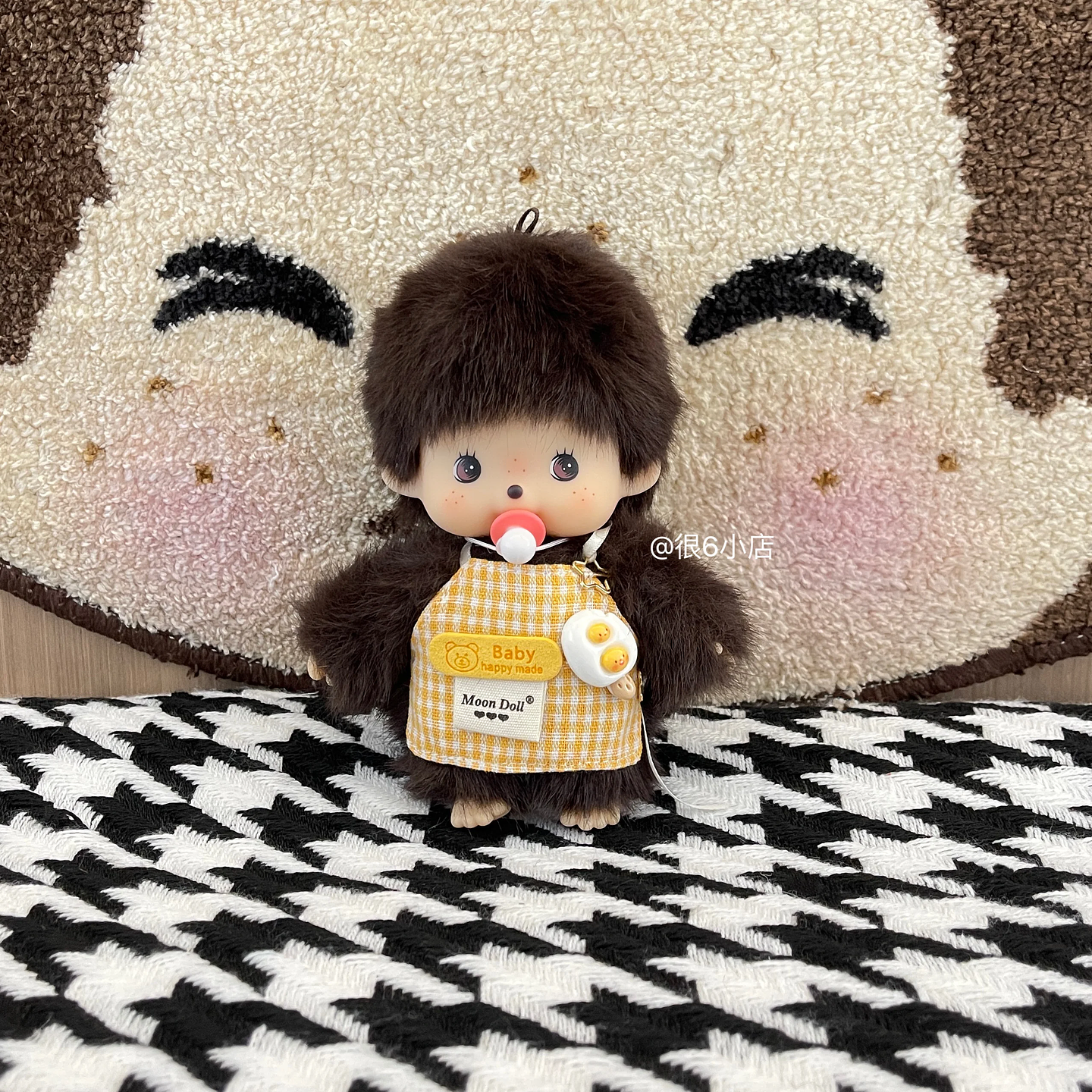 Nuevo llavero de muñecas Kawaii de 15cm, colgantes para bolso, juguetes, muñeca, marioneta de mano, descompresión, bolso bonito, decoración, muñecas de regalo de cumpleaños para niña 17