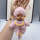 2025 NEW XS High Quality 15cm Vinyl Plush Monchichis Keychain Kawaii Doll Toy - Miniatura 5