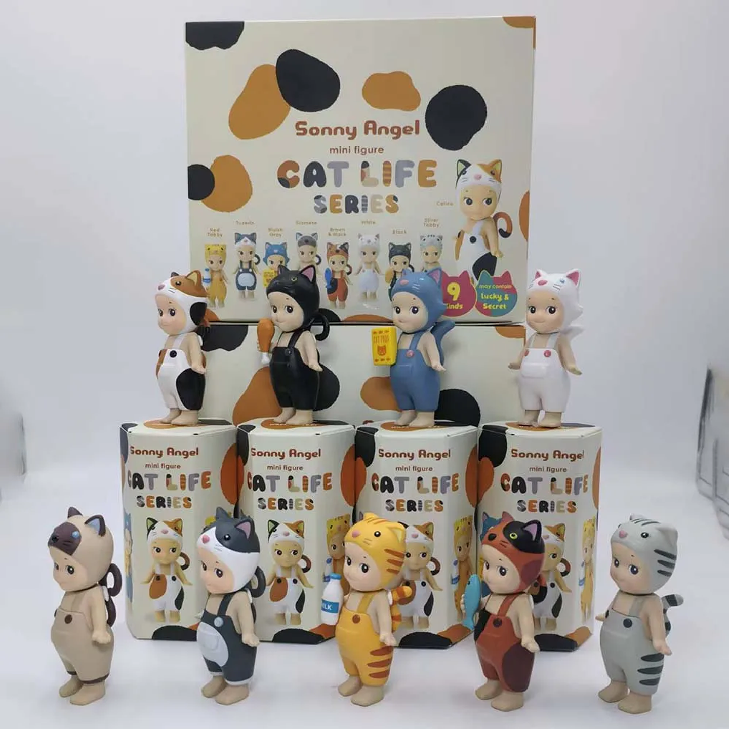 Sonny Angel Mini Cat Life - Set de Cajas Sorpresa, Decoración, Adorno de Dibujos Animados, Juguete Hecho a Mano, Regalo Sorpresa de Cumpleaños y Navidad 5