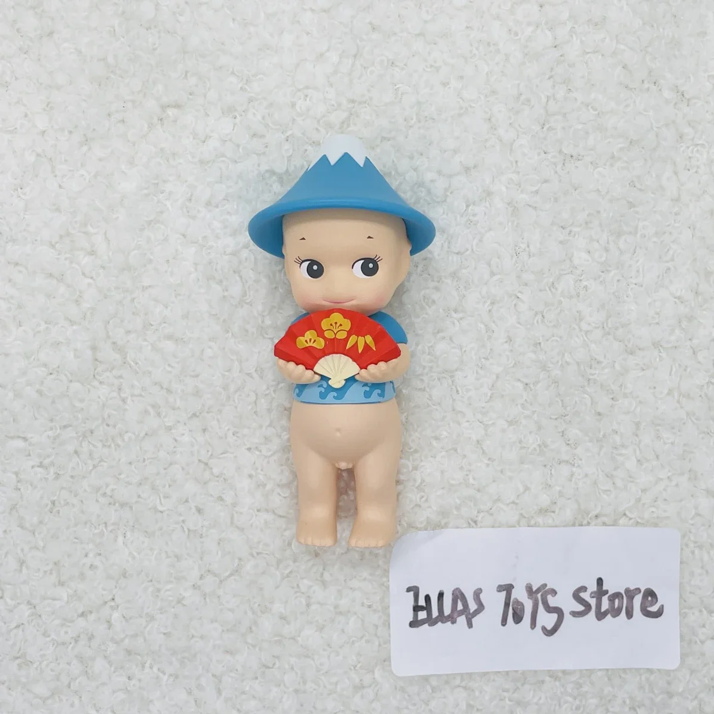 Sonny Angel-Serie japonesa de buena suerte, sin caja, sin bolsa, caja ciega, soporte para gato de la suerte, perro mapache Fuji Daruma SAS65718 2