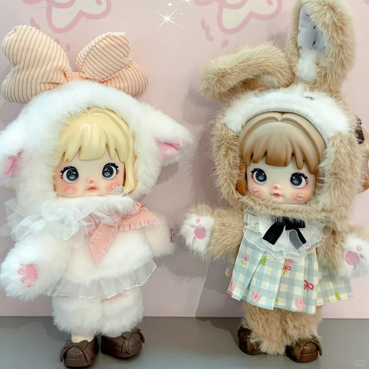 Nommi Forest Kingdom Series - Caja Sorpresa de Peluches de Vinilo con Cinco Articulaciones Móviles, Muñecas Lindas y Modernas para Decoración de Escritorio, Colección, Regalo para Niñas 15