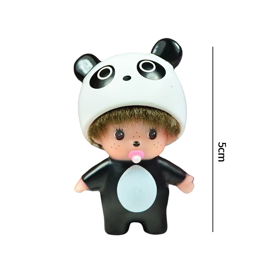 Nuevo estilo de llavero Monchhichi, llavero de Hello Kitty Monchhichi, lindos llaveros Monchi Kitty para bolsos, regalo para el Día del Niño, 몬치치 키링 14