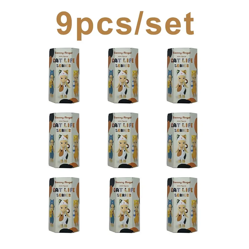 Sonny Angel Mini Cat Life - Set de Cajas Sorpresa, Decoración, Adorno de Dibujos Animados, Juguete Hecho a Mano, Regalo Sorpresa de Cumpleaños y Navidad 8
