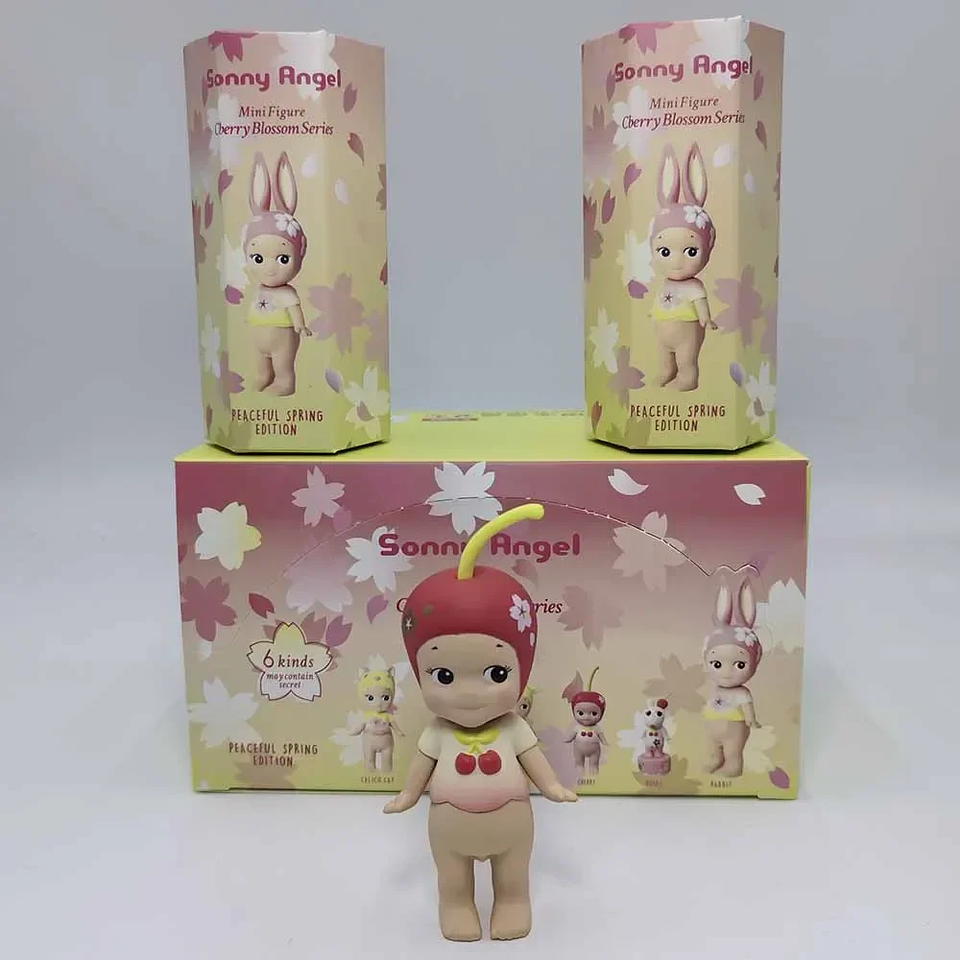 Caja ciega Sonny Angel Cherry Blossom Spring Series edición limitada lindo regalo sorpresa misterio Kawaii estilo japonés coleccionable 15