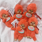 2025 NEW XS High Quality 15cm Vinyl Plush Monchichis Keychain Kawaii Doll Toy - Miniatura 14