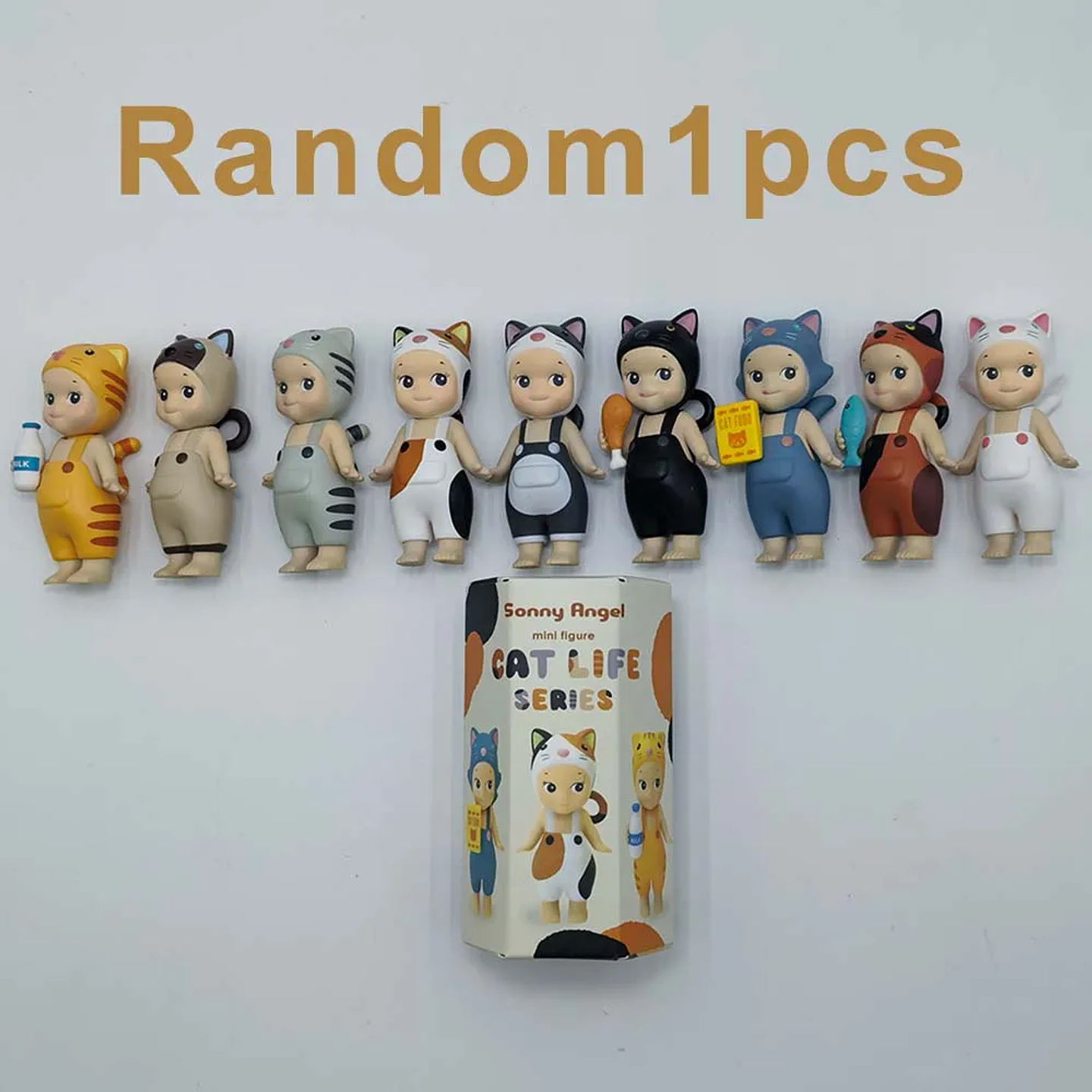Sonny Angel Mini Cat Life - Set de Cajas Sorpresa, Decoración, Adorno de Dibujos Animados, Juguete Hecho a Mano, Regalo Sorpresa de Cumpleaños y Navidad 9