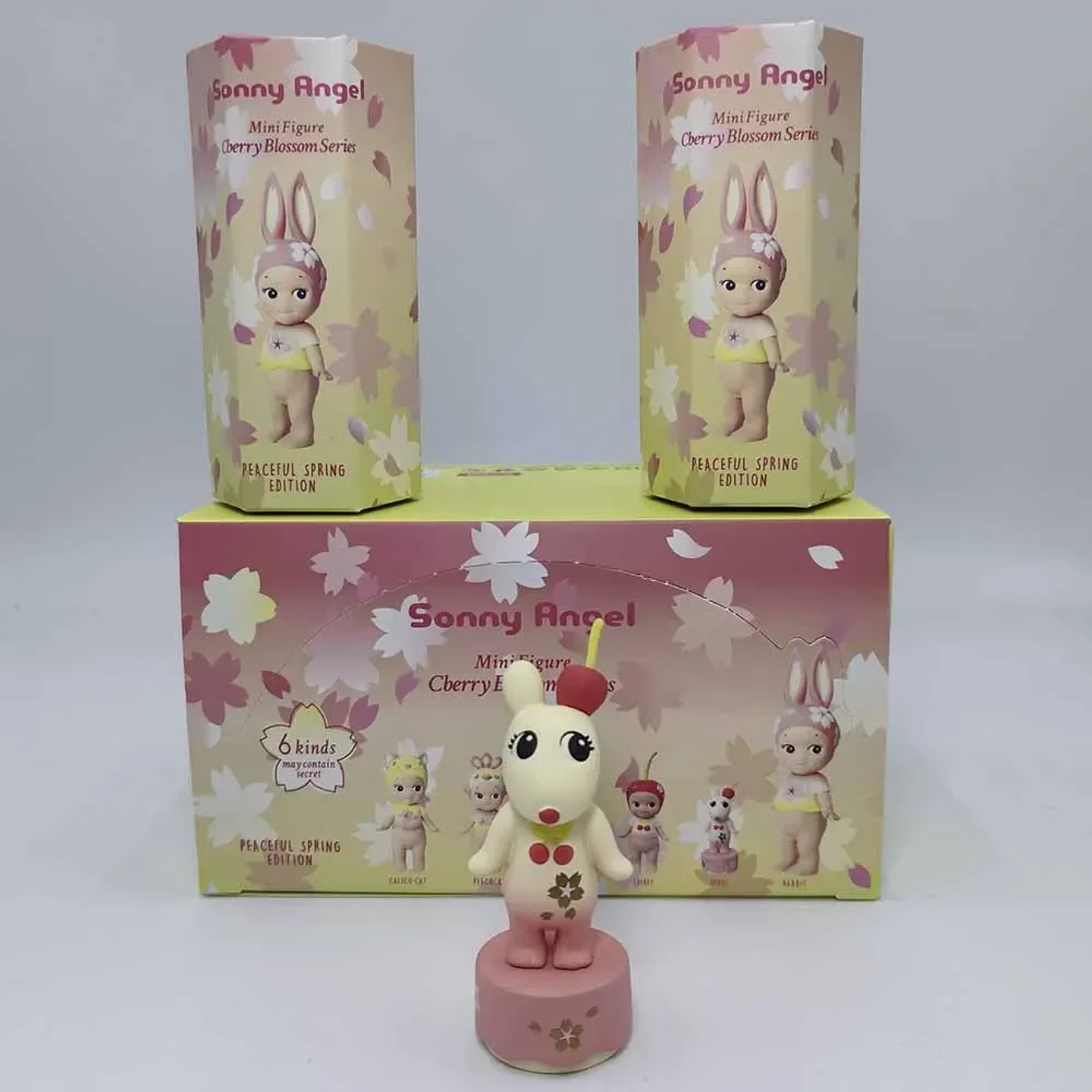 Caja ciega Sonny Angel Cherry Blossom Spring Series edición limitada lindo regalo sorpresa misterio Kawaii estilo japonés coleccionable 18