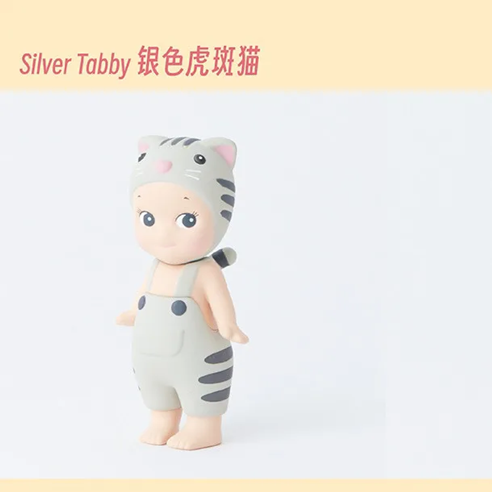 Figura Coleccionable Original Sonny Angel Serie Cat Life, Caja Sorpresa, Gato Negro, Gato Blanco, Caja Misteriosa de Moda, Decoración para el Hogar, Regalo para Niñas 13