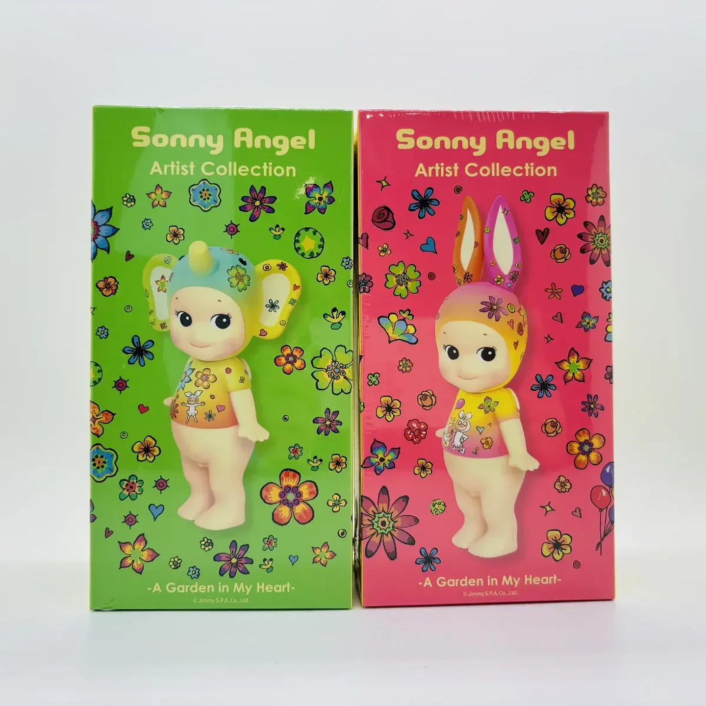 Sonny Angel Artist Collection serie Un jardín en mi corazón Elefante Conejo 6