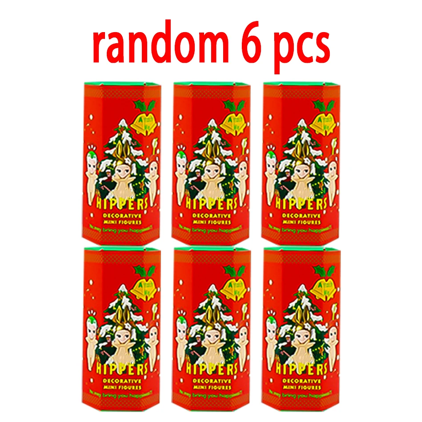 Caja ciega navideña de Sunnys Angel, Mini muñecas de la serie, modelo de coche de PVC, decoración de escritorio, regalos de vacaciones, novedad de 2026 13