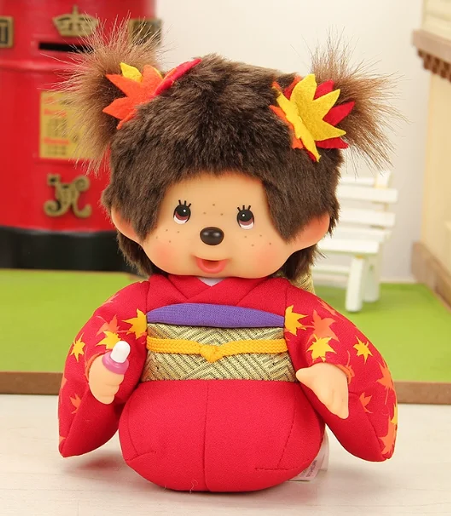 Babychichi Monchichi lindo y divertido regalo de Bebichichi decoración colgante de felpa regalos para niñas muñeca de moda nuevo producto genuino en Stock 16