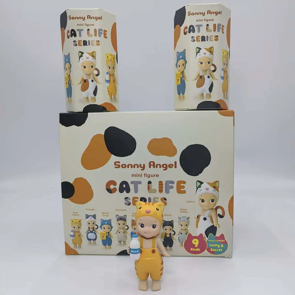 Sonny Angel Mini Cat Life - Set de Cajas Sorpresa, Decoración, Adorno de Dibujos Animados, Juguete Hecho a Mano, Regalo Sorpresa de Cumpleaños y Navidad 13