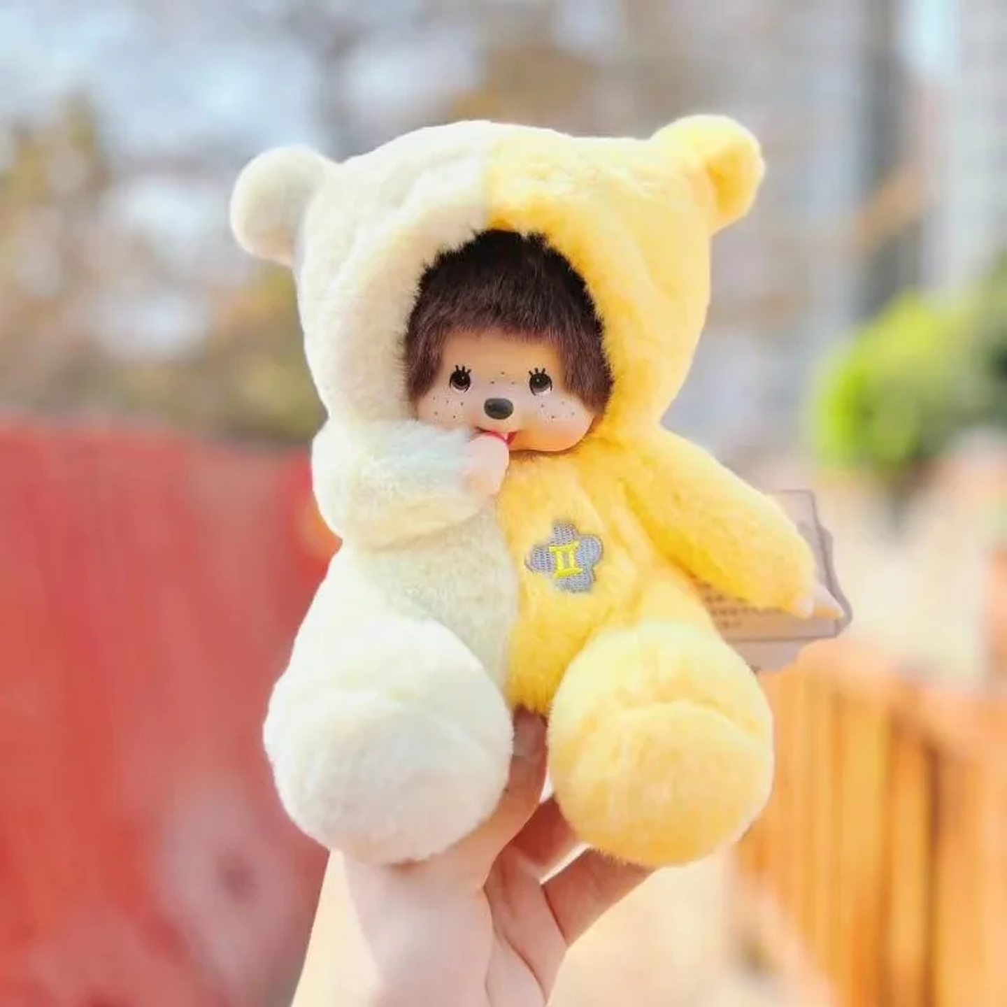 Muñeco de peluche Monchhichi de 12 constelaciones, juguete de peluche bonito de 20cm, animal de peluche suave, regalo para niñas, regalos de juguete para el Día de San Valentín 11