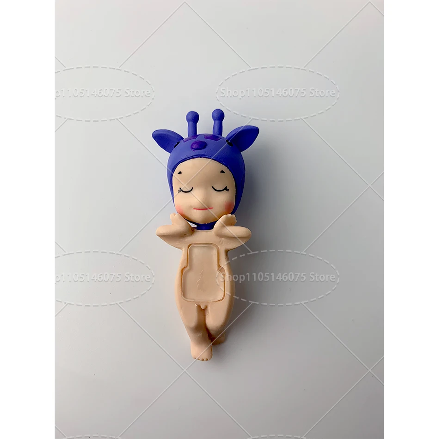 Sonny Angle Dreaming Series, muñeca de Ángel encantadora, adorno de escritorio, 12 piezas, muñeco de Ángel pequeño, adorno de paisaje, sombrero de Animal, diseño de sujeción 25