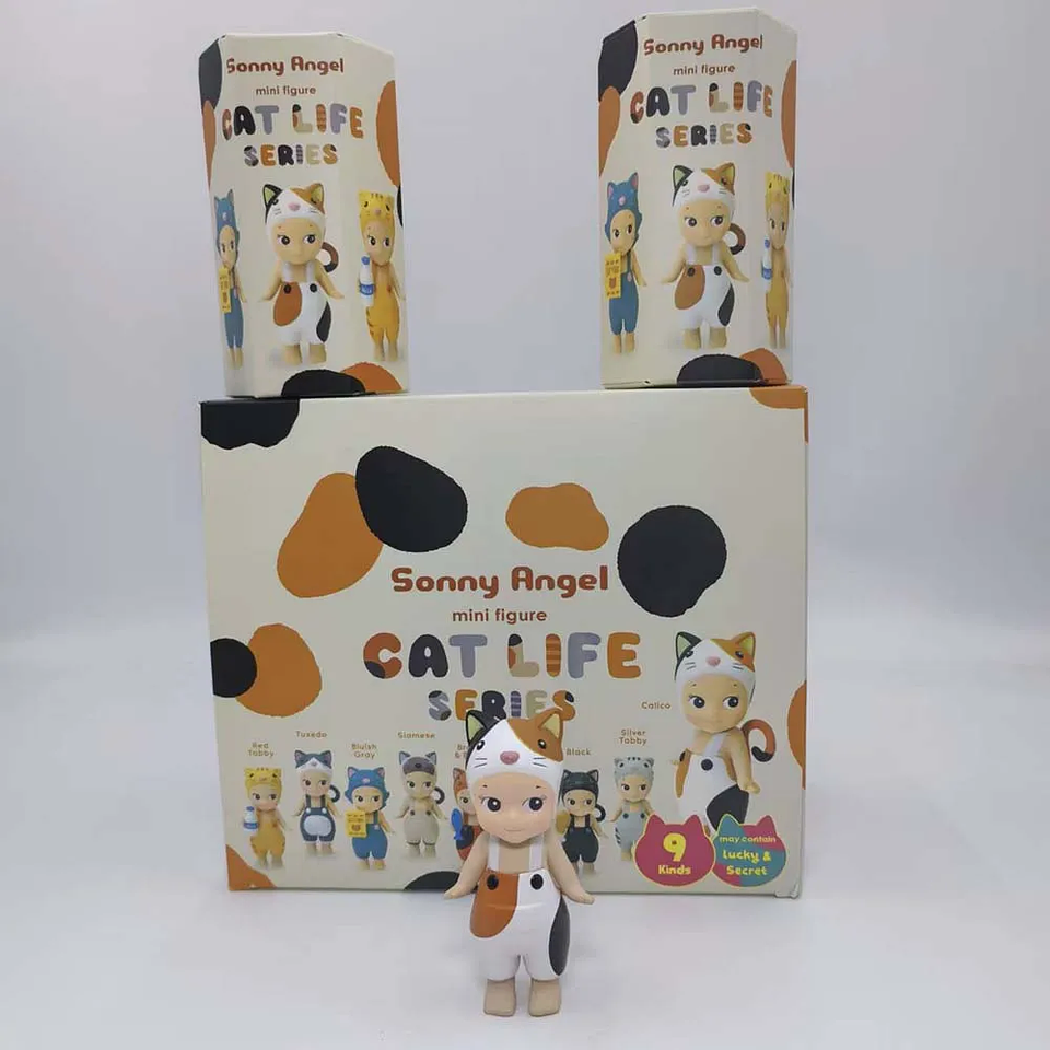 Sonny Angel Mini Cat Life - Set de Cajas Sorpresa, Decoración, Adorno de Dibujos Animados, Juguete Hecho a Mano, Regalo Sorpresa de Cumpleaños y Navidad 14