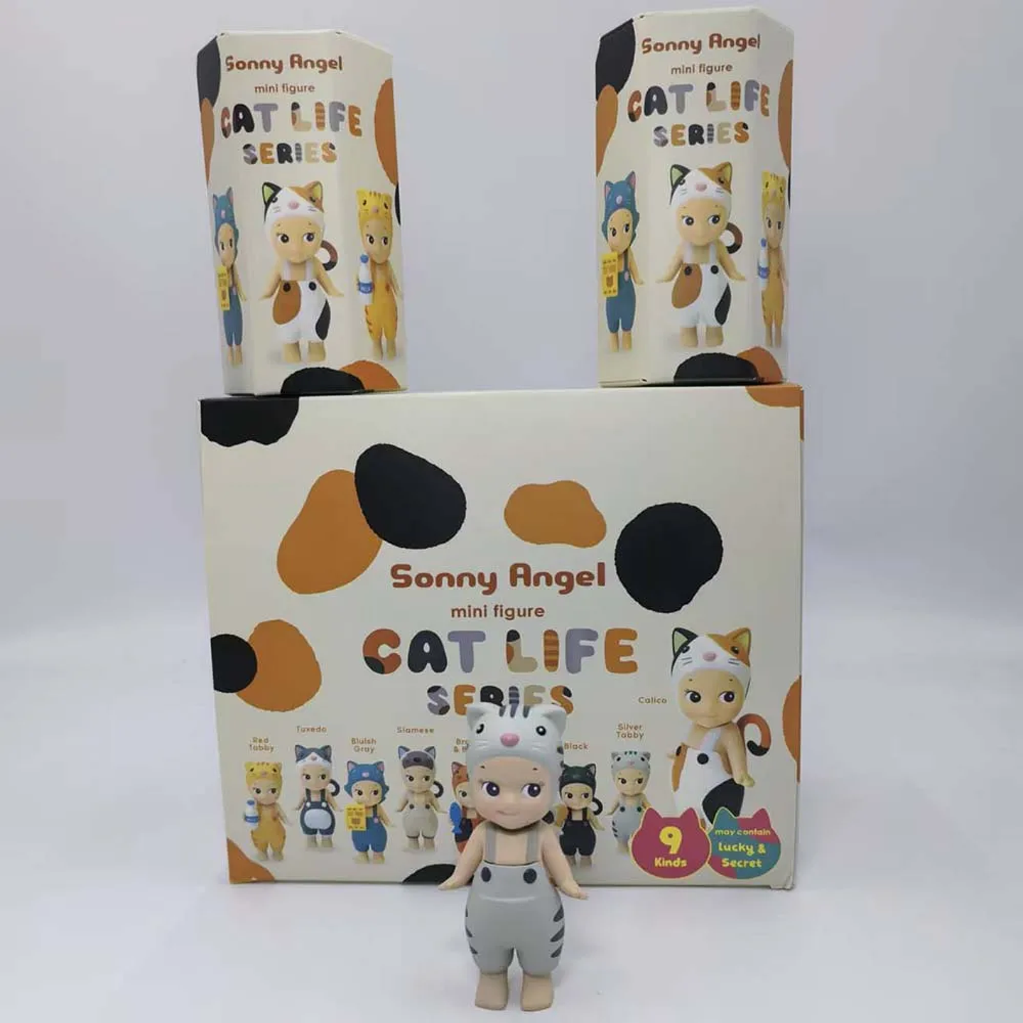 Sonny Angel Mini Cat Life - Set de Cajas Sorpresa, Decoración, Adorno de Dibujos Animados, Juguete Hecho a Mano, Regalo Sorpresa de Cumpleaños y Navidad 15