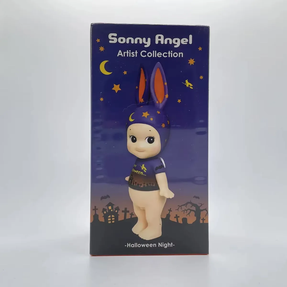 Sonny Angel Colección de artistas Serie Ángel grande Hearth Chcolate Kiss Mark Leopardo Feliz Nieve Noche de Halloween 7