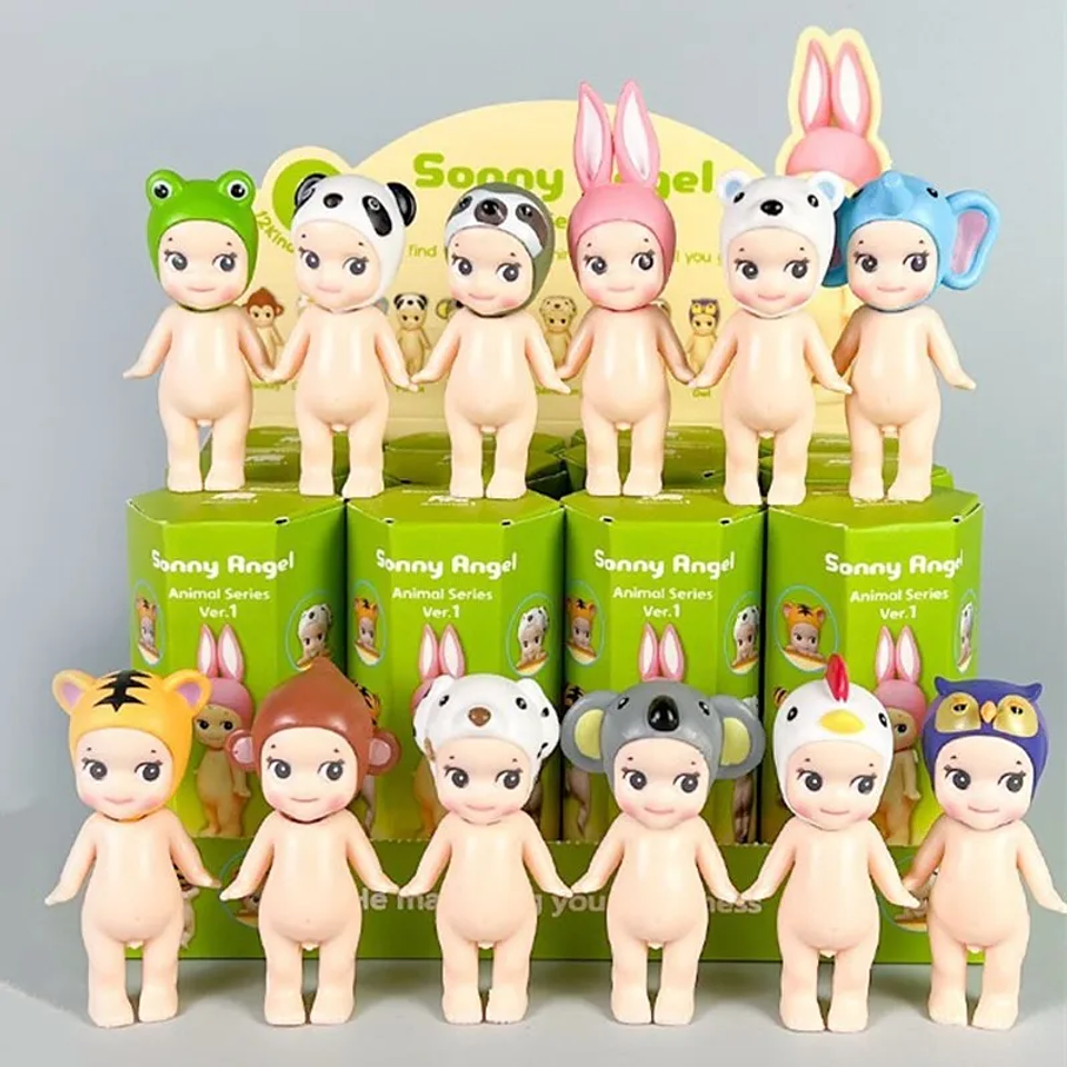 Caja Sorpresa Sunshine Angel, Figura de Animal en Miniatura, Linda Muñeca de Anime, Juguete Sorpresa, Regalo 19