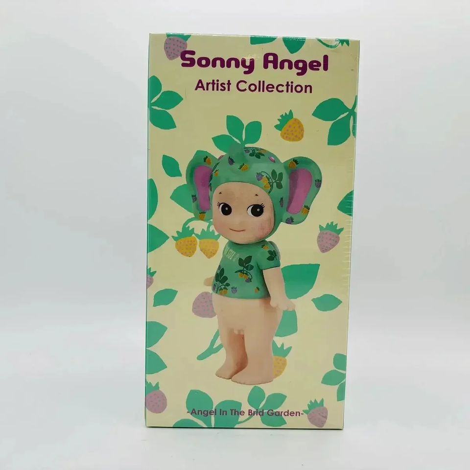 Sonny Angel Colección de artistas Serie Ángel grande Hearth Chcolate Kiss Mark Leopardo Feliz Nieve Noche de Halloween 9