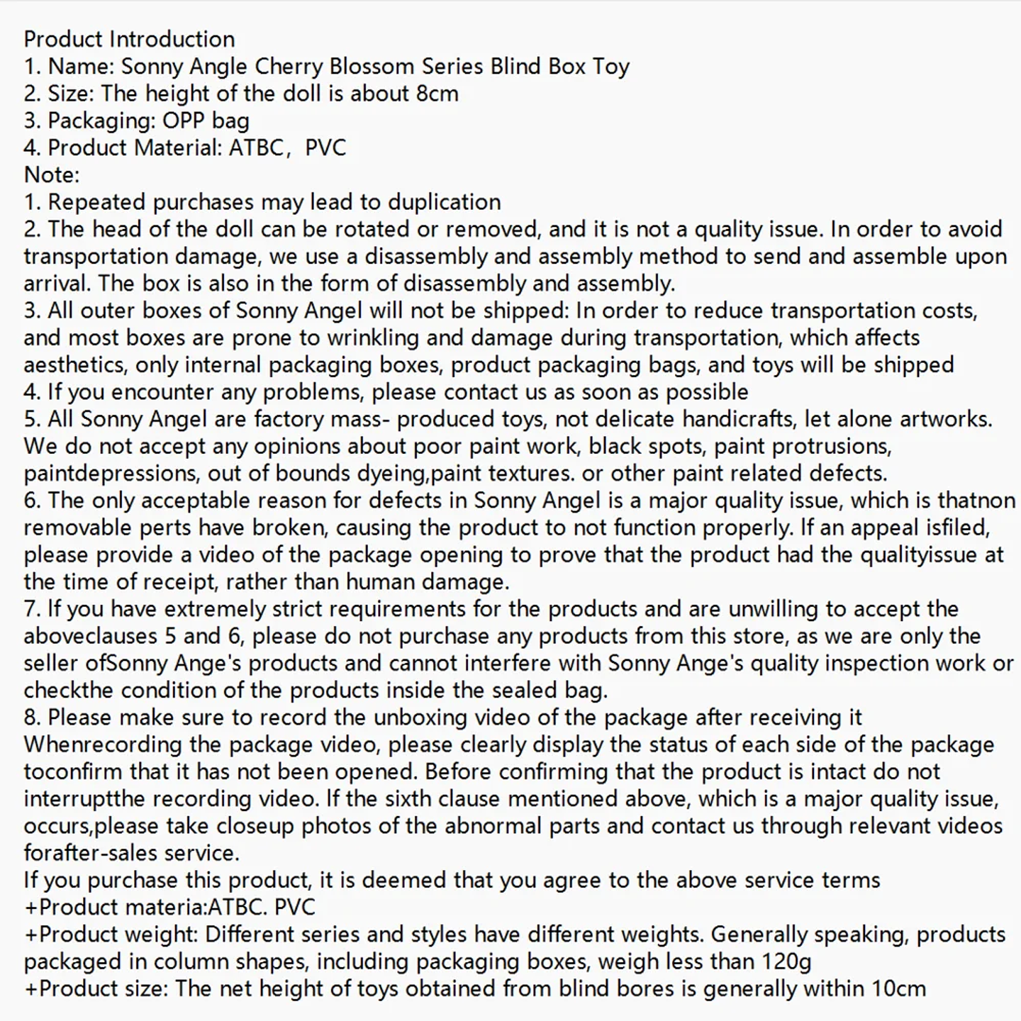 Caja ciega de Sonny Angel, juguetes de la serie Cherry Blossom, caja misteriosa Kawaii, muñeca bonita de la suerte, decoración, modelo coleccionable, regalos para parejas 18