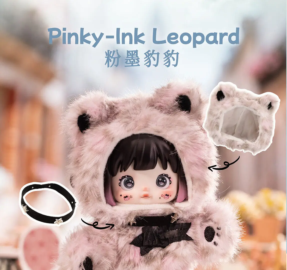 Nommi Forest Kingdom Series - Caja Sorpresa de Peluches de Vinilo con Cinco Articulaciones Móviles, Muñecas Lindas y Modernas para Decoración de Escritorio, Colección, Regalo para Niñas 33