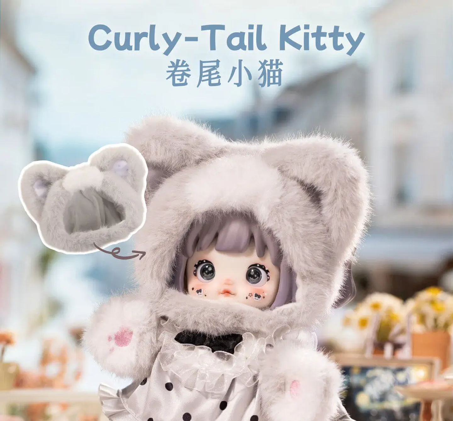 Nommi Forest Kingdom Series - Caja Sorpresa de Peluches de Vinilo con Cinco Articulaciones Móviles, Muñecas Lindas y Modernas para Decoración de Escritorio, Colección, Regalo para Niñas 37