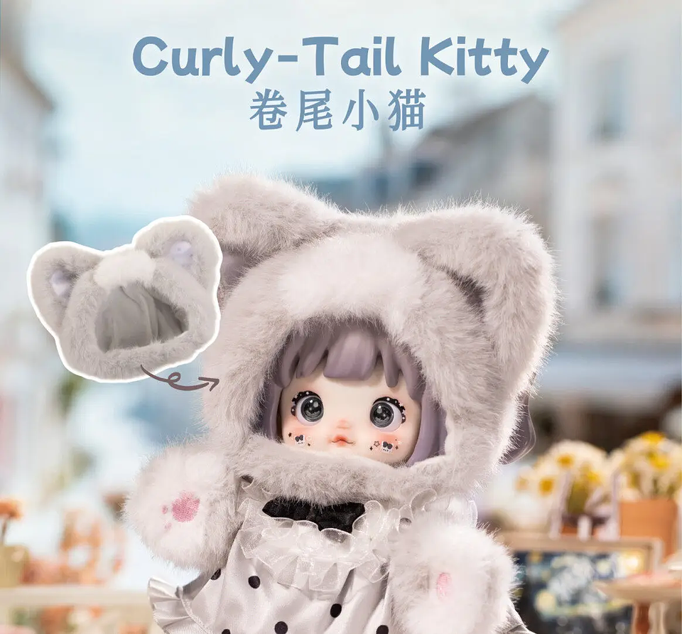 Nommi Forest Kingdom Series - Caja Sorpresa de Peluches de Vinilo con Cinco Articulaciones Móviles, Muñecas Lindas y Modernas para Decoración de Escritorio, Colección, Regalo para Niñas 37