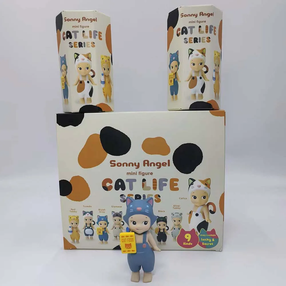 Sonny Angel Mini Cat Life - Set de Cajas Sorpresa, Decoración, Adorno de Dibujos Animados, Juguete Hecho a Mano, Regalo Sorpresa de Cumpleaños y Navidad 19