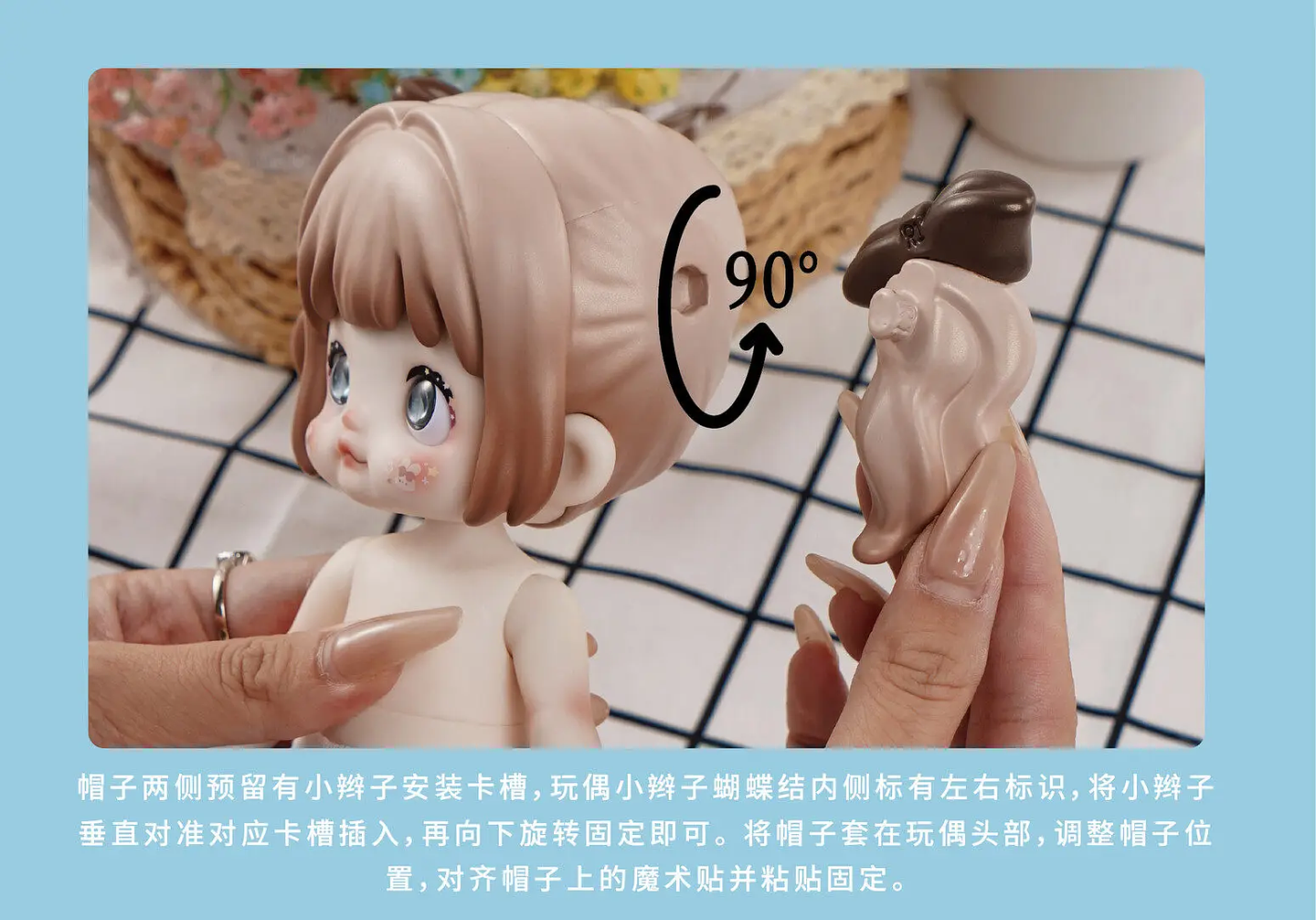 Nommi Forest Kingdom Series - Caja Sorpresa de Peluches de Vinilo con Cinco Articulaciones Móviles, Muñecas Lindas y Modernas para Decoración de Escritorio, Colección, Regalo para Niñas 46