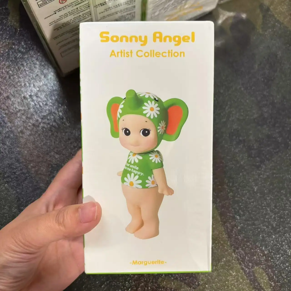 Sonny Angel Colección de artistas Serie Ángel grande Hearth Chcolate Kiss Mark Leopardo Feliz Nieve Noche de Halloween 22