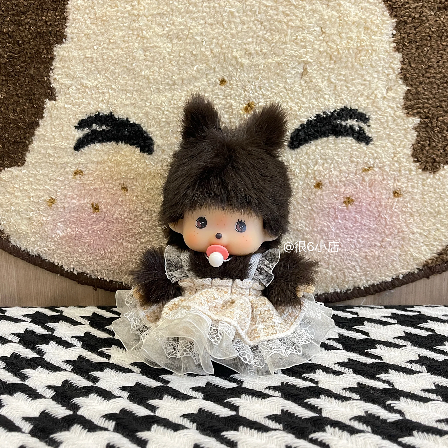 Nuevo llavero de muñecas Kawaii de 15cm, colgantes para bolso, juguetes, muñeca, marioneta de mano, descompresión, bolso bonito, decoración, muñecas de regalo de cumpleaños para niña 47