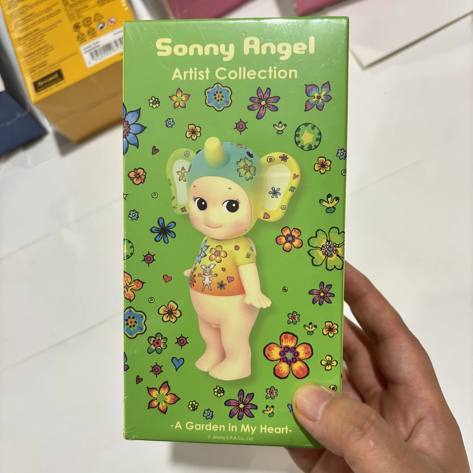 Sonny Angel Colección de artistas Serie Ángel grande Hearth Chcolate Kiss Mark Leopardo Feliz Nieve Noche de Halloween 27