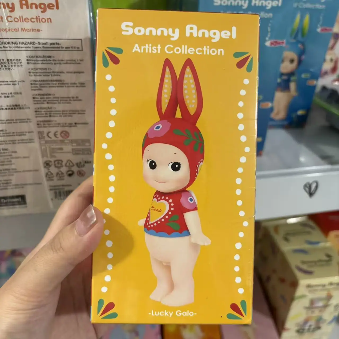 Sonny Angel Colección de artistas Serie Ángel grande Hearth Chcolate Kiss Mark Leopardo Feliz Nieve Noche de Halloween 32