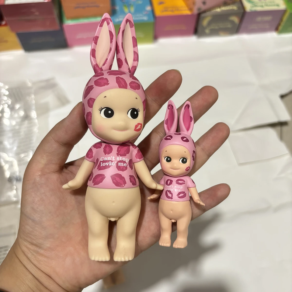 Sonny Angel Colección de artistas Serie Ángel grande Hearth Chcolate Kiss Mark Leopardo Feliz Nieve Noche de Halloween 35