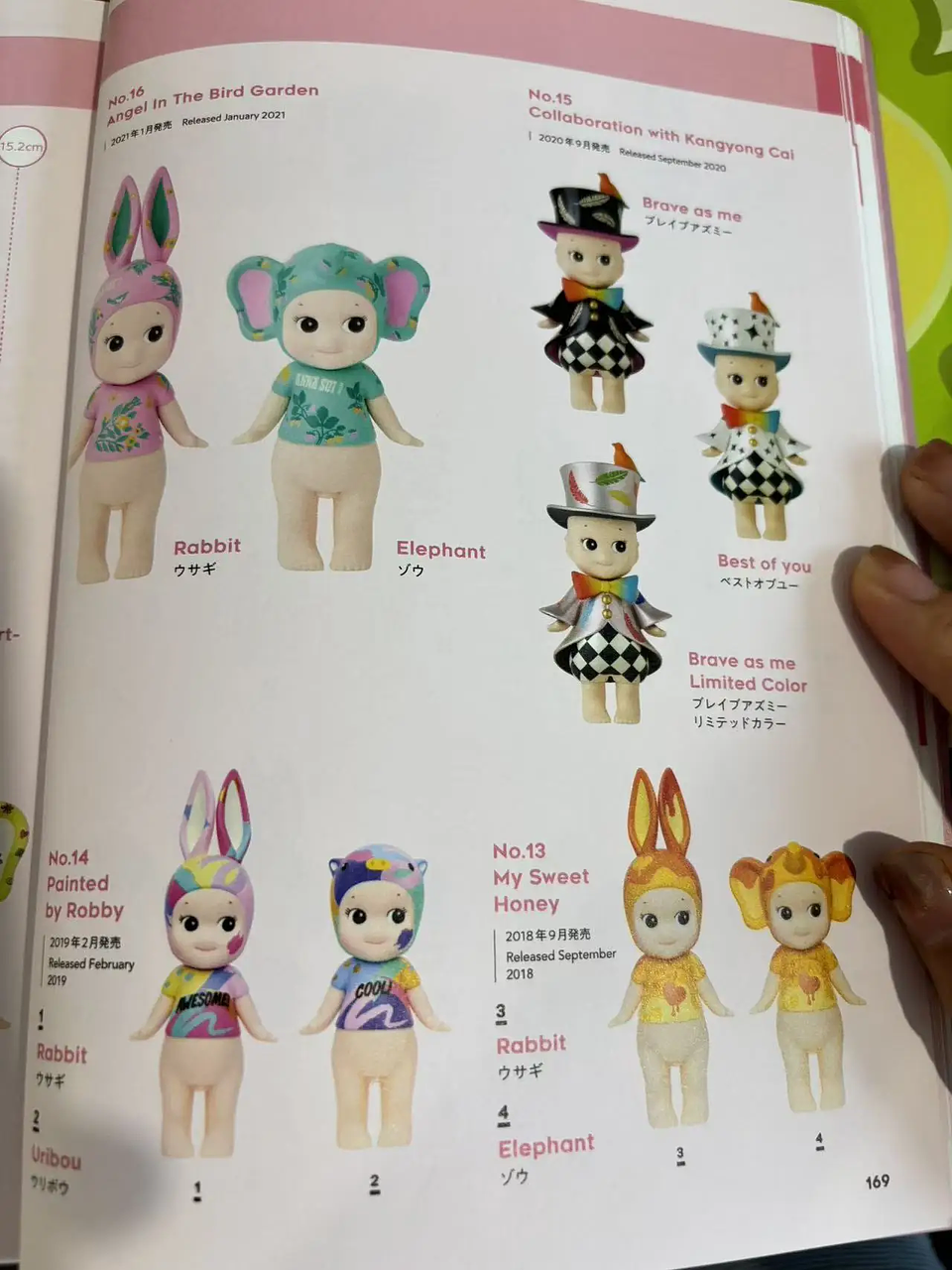 Sonny Angel Colección de artistas Serie Ángel grande Hearth Chcolate Kiss Mark Leopardo Feliz Nieve Noche de Halloween 37