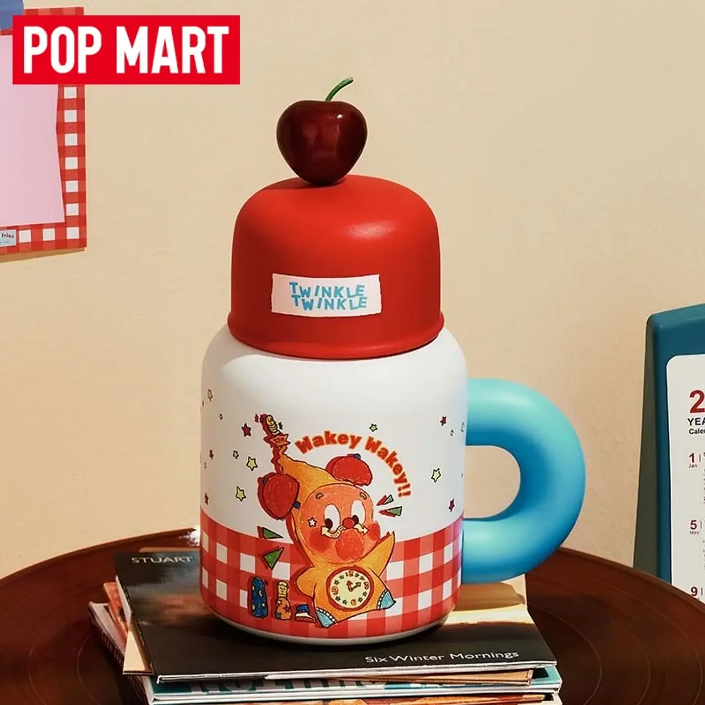 POP MART DIMOO CRYBABY Lububu Hirono Starfy Taza de Cerámica Serie Blind Box Taza de Café Portátil de Dibujos Animados Regalo Sorpresa para Niñas 1