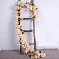Flores de cerezo artificiales de 2,2 m, enredaderas, flores de seda, guirnalda colgante de ratán Sakura, decoración del jardín del hogar para fiesta de boda - Miniatura 3