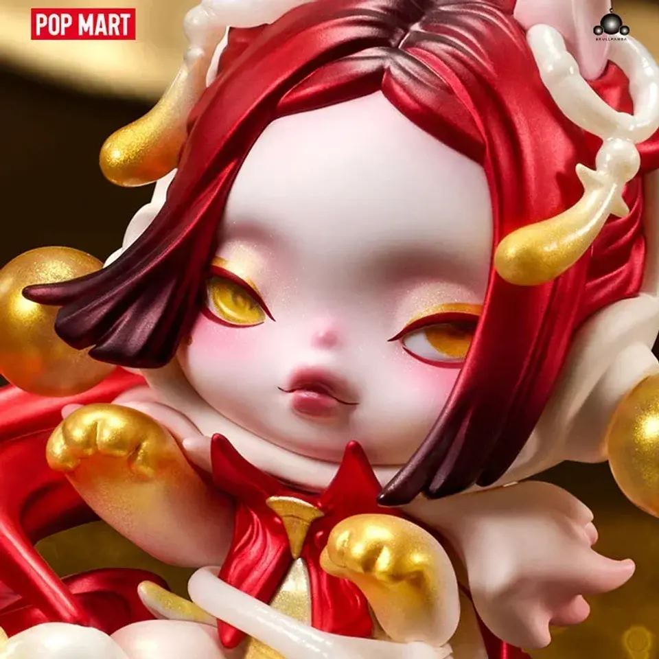 POP MART SKULLPANDA Ji, Serie de Modelos a Escala, Caja Misteriosa Sorpresa, Figuras Decorativas para el Hogar 2