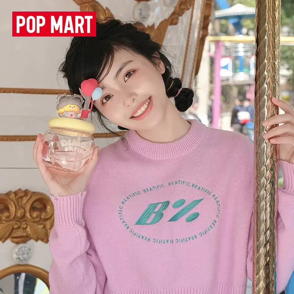 POP MART DIMOO CRYBABY Lububu Hirono Starfy Taza de Cerámica Serie Blind Box Taza de Café Portátil de Dibujos Animados Regalo Sorpresa para Niñas 4