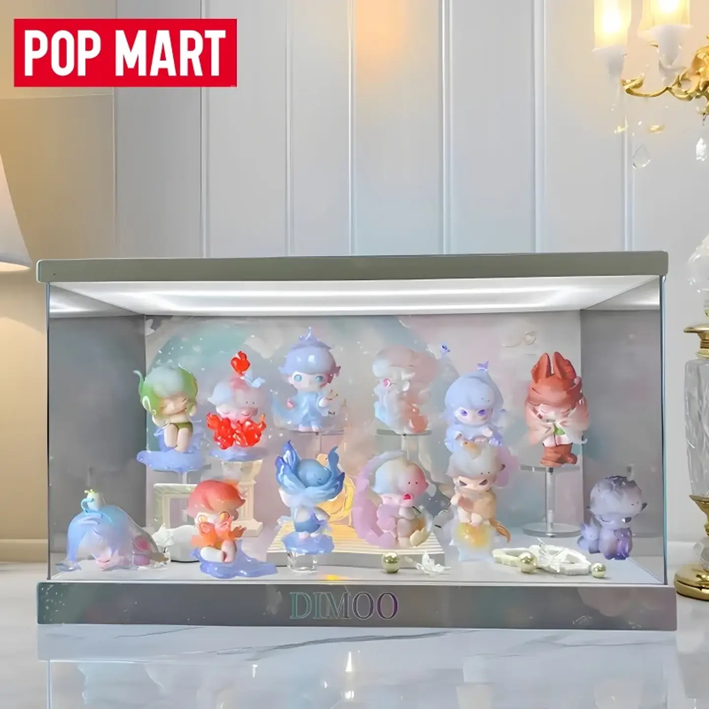 Caja ciega genuina de la serie POP MART DIMOO con forma Natural, juguetes de moda, regalo sorpresa, adorno de escritorio, muñecas, regalos del festival 6