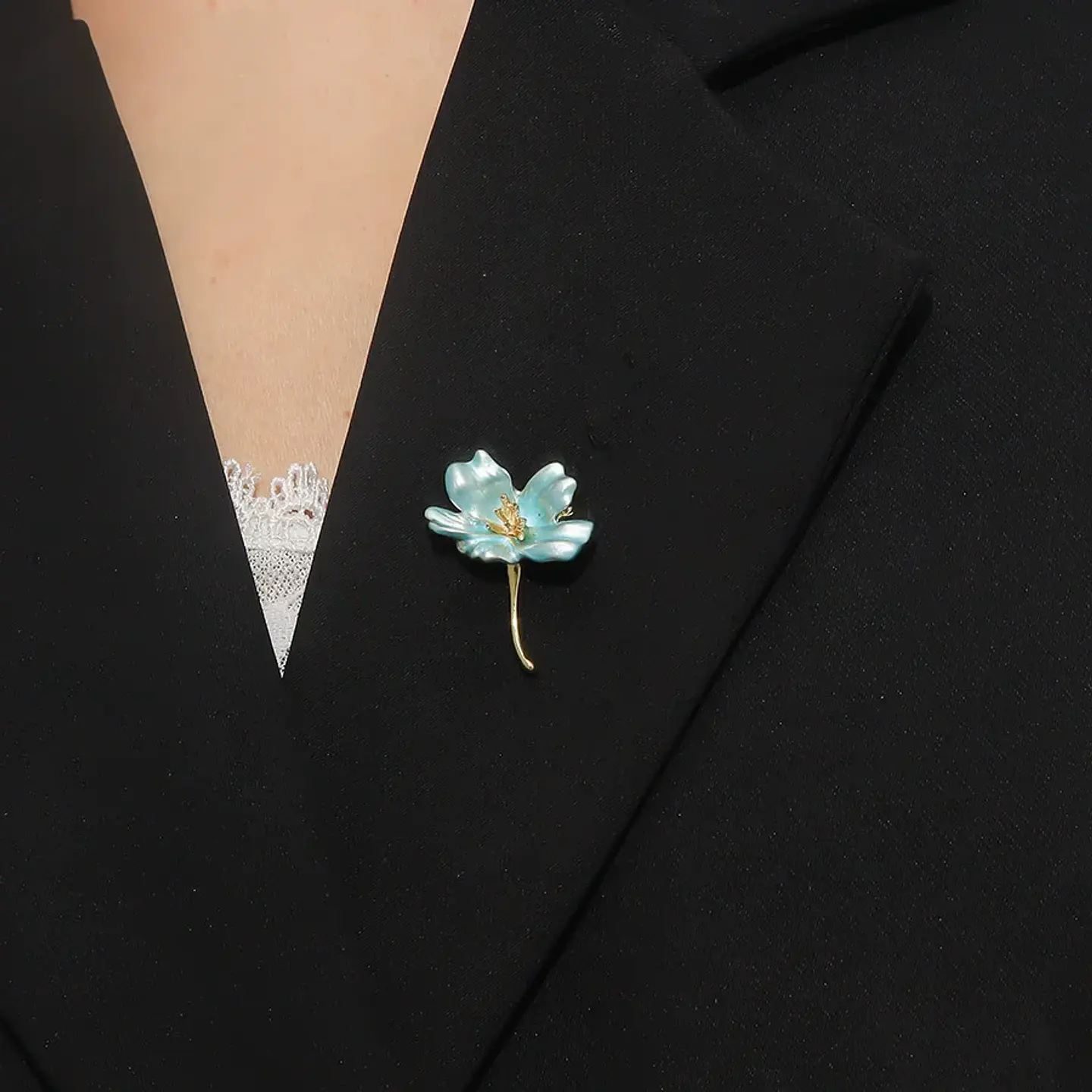 Broche de Flor de Cerezo Encantador para Mujer y Hombre, Broches de Flores Simples, Joyería, Accesorios de Moda, Regalos de Cumpleaños 2026 5