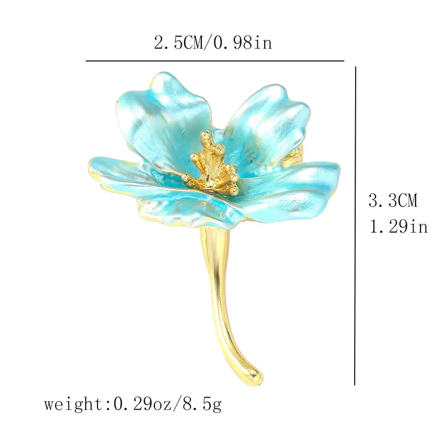 Broche de Flor de Cerezo Encantador para Mujer y Hombre, Broches de Flores Simples, Joyería, Accesorios de Moda, Regalos de Cumpleaños 2026 6