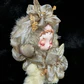 Ropa de bebé estilo Skullpanda, conjunto de anillos para el pelo, tejido ligero para jardín, niebla de piscina transparente, accesorios exquisitos de madera Mu para recién nacido - Miniatura 5