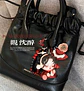 Skullpanda-Llavero kawaii hecho a mano con flor de ciruelo y tinta, colgante para bolso, llavero de coche, caja ciega de moda, juguete para regalo - Miniatura 8