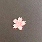 Horquilla bonita de flor de cerezo pixelada rosa para primavera, horquilla femenina de flor dulce para flequillo o adorno lateral para el cabello - Miniatura 4