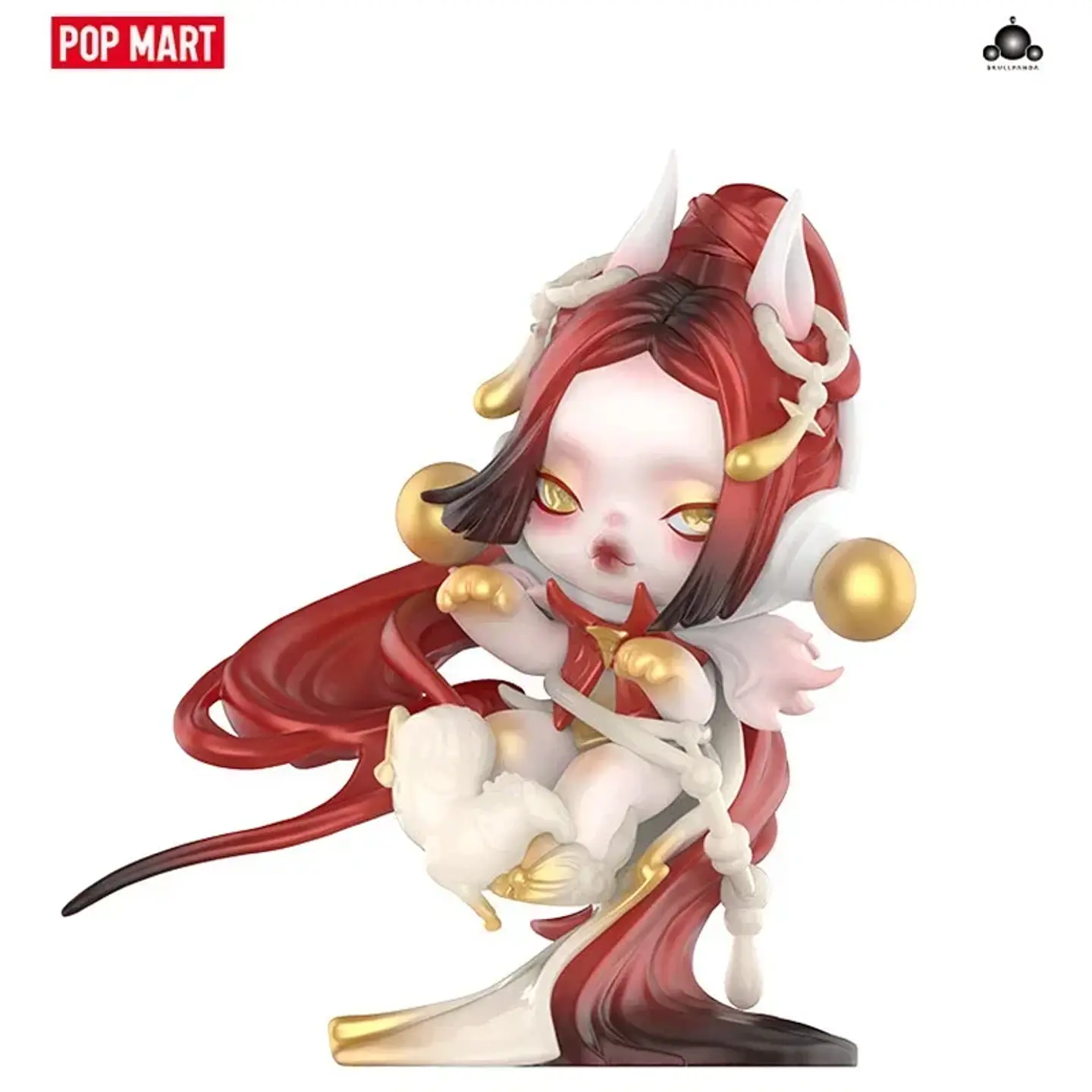 POP MART SKULLPANDA Ji, Serie de Modelos a Escala, Caja Misteriosa Sorpresa, Figuras Decorativas para el Hogar 5