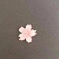 Horquilla bonita de flor de cerezo pixelada rosa para primavera, horquilla femenina de flor dulce para flequillo o adorno lateral para el cabello - Miniatura 7